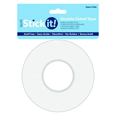 Abbildung von Double Sided Tape 3mm x 25m in header bag