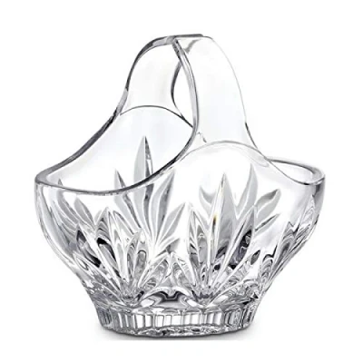 Abbildung von CRISTALICA Glaskorb Imperial 14,5cm Körbchen Pralinenschale Ostern Bleikristallglas klar