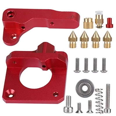 Abbildung von Diyeeni Upgraded MK8 Extruder Ersatz Kit, Aluminium 3D Drucker Set Drive Feed für CR 10 S4, S5, Mini, 10S und Plus (1,75 mm)