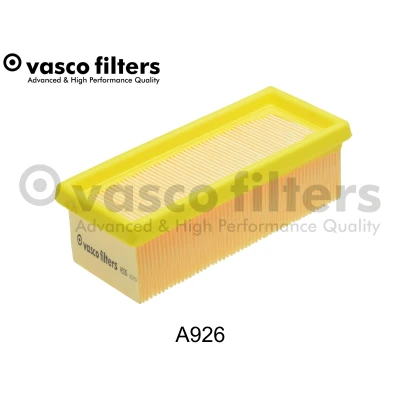 Abbildung von DAVID VASCO A926 Luftfilter 58 78 187 rechteckig Filtereinsatz RENAULT: CLIO 2, 3, Kangoo I, NISSAN: Kubistar Kastenwagen