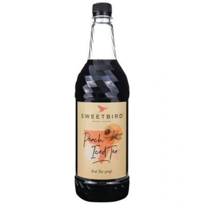 Abbildung von Sweetbird Peach Eistee Sirup (1 Liter) vegan