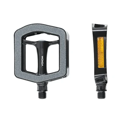 Abbildung von Voxom Trekking Pedale Pe13 schwarz, sandpapier Beschichtung, Boron Achse, 718000044, One Size