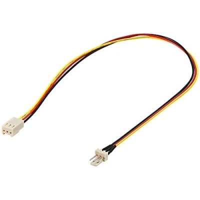 Abbildung von SM PC® Molex 3 pin Lüfterverlängerung Verlängerung Stecker Buchse 0.30m #227