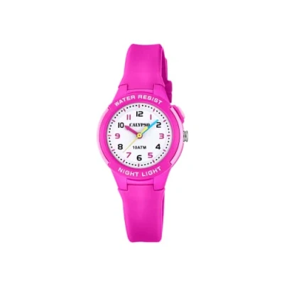 Abbildung von CALYPSO WATCHES Quarzuhr Sweet Time, K6069/1, Armbanduhr,Kinderuhr,Mädchen,Geschenk,Schulanfang, bis 10bar wasserd.