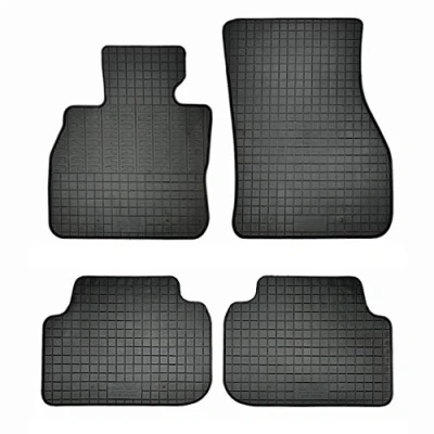 Abbildung von AutoStyle CK RMI01 Fußmattensatz Vollgummi vorne und hinten 4 schwarz