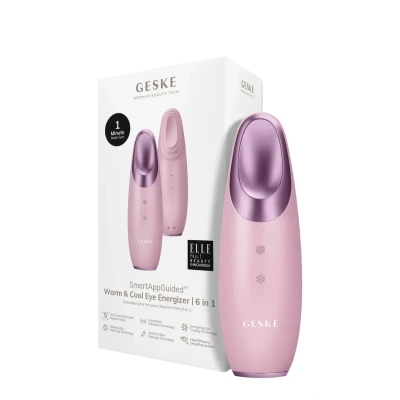 Abbildung von Geske SMARTAPPGUIDED WARM COOL EYE Energizer 6 IN 1 Gesichtspflege Zubehör, Größe: One Size, Midnight
