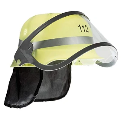 Abbildung von Idena Spielzeug Helm Feuerwehrhelm, mit klappbarem Visier und Nackentuch