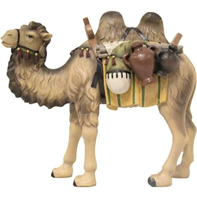 Abbildung von Krippenfiguren Kamel, geeigent für 7cm Figuren, handbemalen