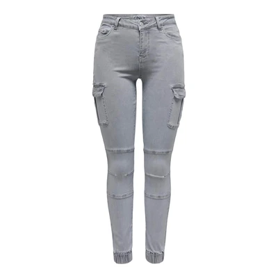 Abbildung von ONLY Damen Onlmissouri Reg ANK Cargo PNT Noos, Ultimate Grey, 36W x 30L