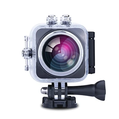 Abbildung von Prixton DV360 Action Kamera, wasserdicht, 8 MP (HDMI, CMOS, FHD 1080p), Blau
