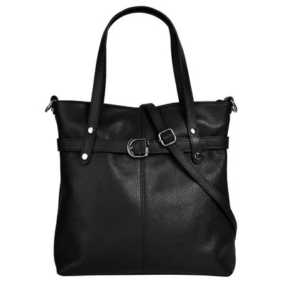Abbildung von Cluty Shopper, echt Leder, Made in Italy