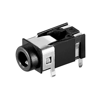 Abbildung von BestPlug Audio Stereo Aux in Out 3,5mm Klinke Einbau Buchse Terminal weiblich 4pol, Schwarz