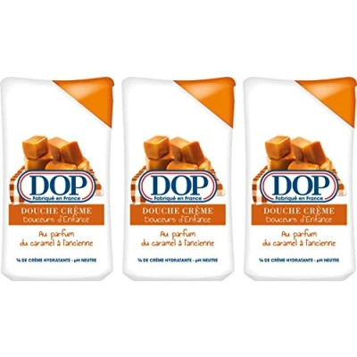 Abbildung von Dop Douceurs d&#039;Enfance Duschgel, Creme, mit Karamellduft, 250 ml, 3 Stück