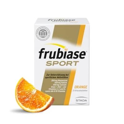 Abbildung von FRUBIASE SPORT Orange Brausetabletten 20 St