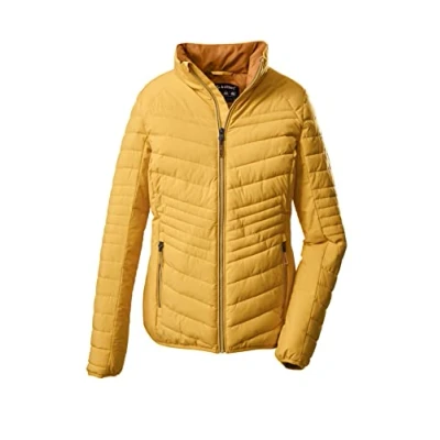 Abbildung von killtec Damen Steppjacke/Jacke in Daunenoptik mit Stehkragen KOW 60 WMN QLTD JCKT, hell pfirsich, 36, 38640 000