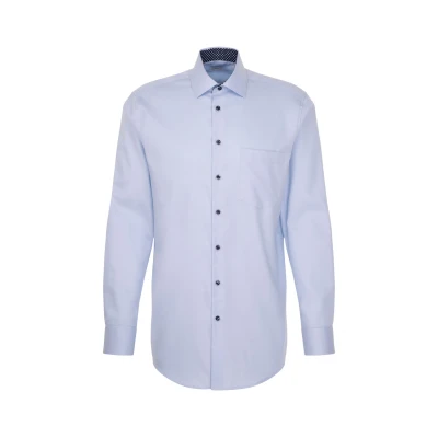 Abbildung von Seidensticker Hemd, Herren, Größe: 43, Light blue