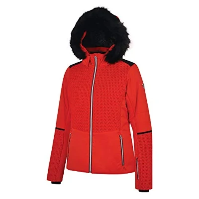 Abbildung von Regatta Damen Manifesto Wasserdicht &amp; Atmungsaktiv High Loft Isolierte Kunstfell Kapuze Ski Snowboard Jacke Stretch Body Panels und Abnehmbarer Schneefang Jacken