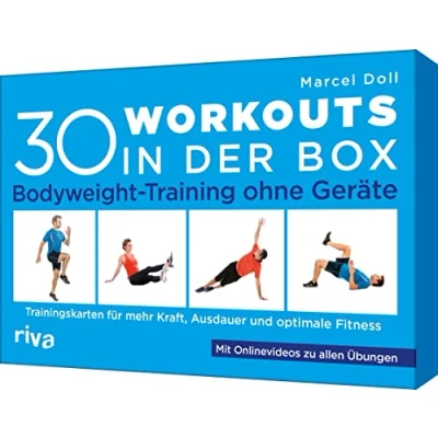 Abbildung von 30 Workouts in der Box Bodyweight Training ohne Geräte: Trainingskarten für mehr Kraft, Ausdauer und optimale Fitness. Mit Onlinevideos zu allen Übungen