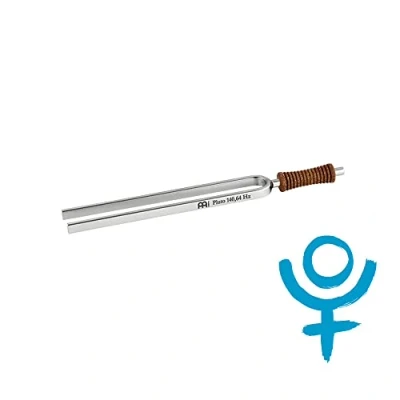 Abbildung von Sonic Energy Planeten Stimmgabel Pluto 140,64 Hz / C3# Für Meditation, Therapie, Zuhause Inkl. Baumwolltasche (TF PL)
