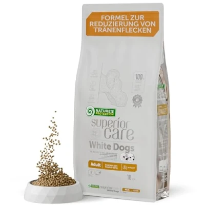 Abbildung von Nature&#039;s Protection Superior Care Baltas Dogs lamb Adult Small and Mini Breeds 10 kg, Trockenfutter mit Lammfleisch für ausgewachsene weißhaarige Hunde kleiner und sehr Rassen