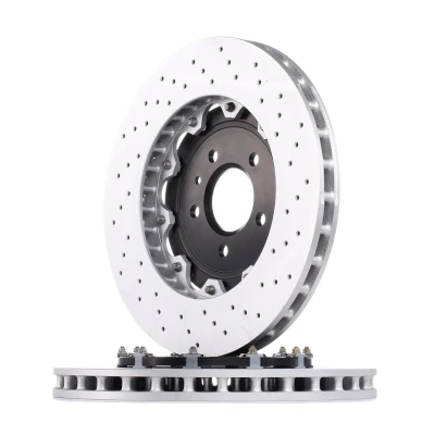 Abbildung von BREMBO TWO PIECE FLOATING DISCS LINE 09.B781.13 Bremsscheibe 355 32 5 Verbundbremsscheibe, gelocht/innenbel. beschichtet hochgekohlt mit Schrauben