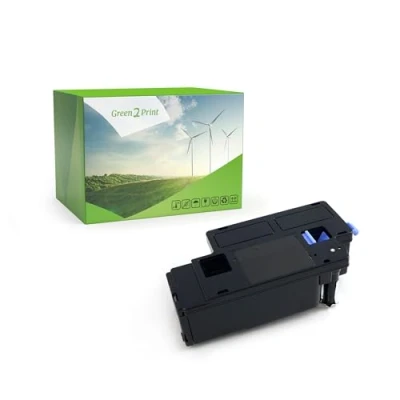 Abbildung von Green2Print Toner schwarz 2000 Seiten ersetzt Dell 593 11016, DC9NW, 594 11140, 810WH passend für 1250C, 1350CNW, 1355CNW, 1355CN, C1760NW, C1765NF, C1765NFW