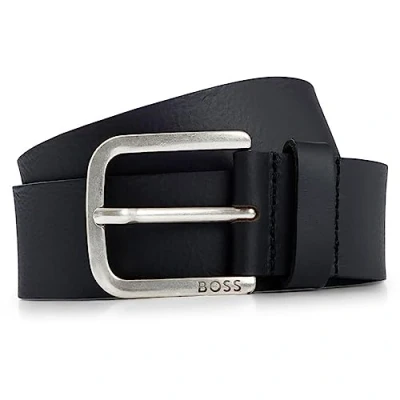 Abbildung von BOSS Janni Gürtel business, Herren, Größe: 85, Black