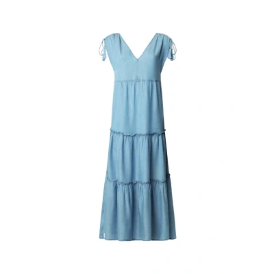 Abbildung von Pepe Jeans Effie Maxikleid, Damen, Größe: XS, Blue