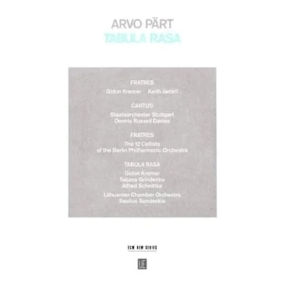 Abbildung von Tabula rasa Special Edition mit CD: CD und Noten zum 75. Geburtstag von Arvo Pärt: Fratres Cantus Rasa. Ausgabe CD.