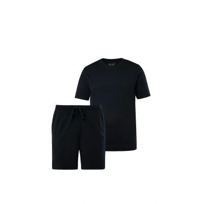 Abbildung von JP 1880 Herren große Größen Übergrößen Menswear L 8XL Schlafanzug, Bauchfit, kurzer Zweiteiler, bis 8 XL Navy blau 829513130