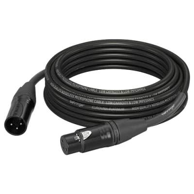 Abbildung von Behringer PMC 1000 Platinum Performance 10 m langes Mikrofonkabel mit XLR Anschlüssen