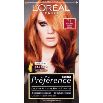 Abbildung von L&#039;OREAL Coloration Préférence Infinia Colour Extender 7.4 mango cuivré intense