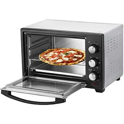 Abbildung von STEINBORG Minibackofen SB 3012, 25 Liter, Umluft, mit Krümelblech, 1600 Watt