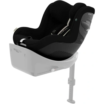Abbildung von CYBEX Gold Kinder Autositz Sirona G i Size Plus, Ohne Base, Ab ca. 3 Monaten bis 4 Jahre, Max. 19 kg, 61 105 cm (Ab Geburt / 40 mit Neugeboreneneinlage), Moon Black