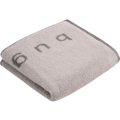 Abbildung von bugatti Handtuch &quot;Emilio&quot;, (2 St., 2er Set Handtücher 50 x 100 cm), mit Logo Schriftzug