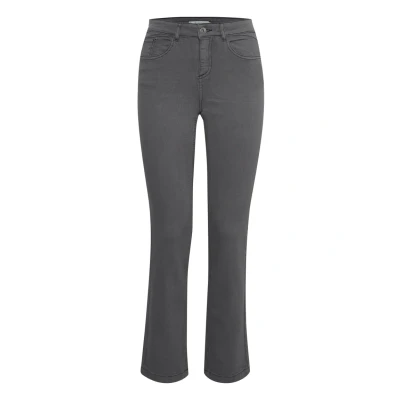 Abbildung von b.young Bylola Byluni Jeans Slim Fit, Damen, Größe: 27, Blackened pearl