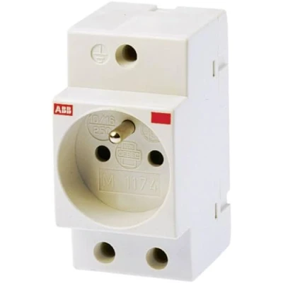 Abbildung von ABB 420066 Modular Stecker 2 polig mehr Erde
