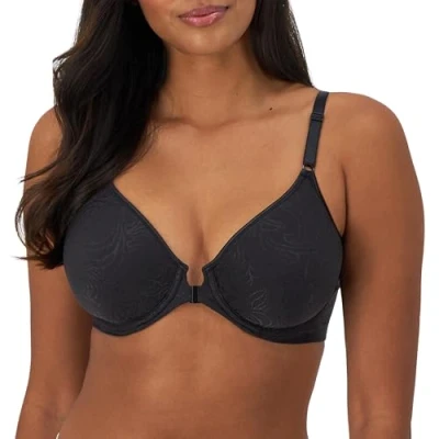 Abbildung von Bali Damen Comfort Revolution formender Bügel BH mit Vorderverschluss BHS, Schwarz, 85C