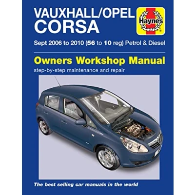 Abbildung von Vauxhall/Opel Corsa Petrol &amp; Diesel (Sept 06 10) Haynes Repair Manual