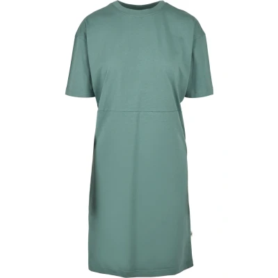 Abbildung von Urban Classics SLIT TEE Jerseykleid, Damen, Größe: 4XL, Turquoise