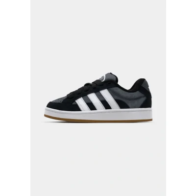 Abbildung von adidas Originals Campus 00S BETA Unisex Skateschuh Carbon cloud white core black, Größe: 35.5, black Leder