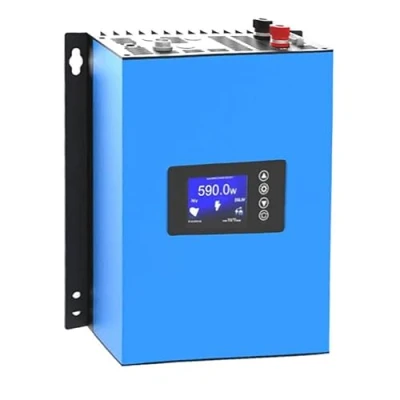Abbildung von Y&amp;H 600W Netzgekoppelter Wechselrichter mit Leistungsbegrenzer DC26 60V Solareingang AC230V, Solar Terrassenkraftwerk,LCD Display,WiFi Kommunikation