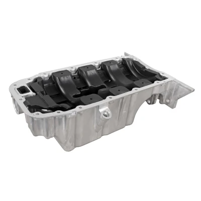 Abbildung von VAICO V40 2179 Ölwanne mit Ölablassschraube Dichtring, ohne Ölwannendichtung, Sensor Aluminium OPEL: Zafira B, Astra H GTC