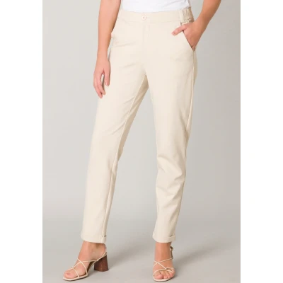 Abbildung von BASE Level YOEL Chino, Damen, Größe: 38, Light beige