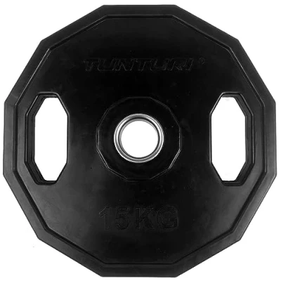 Abbildung von Gewichtscheiben ⌀50 mm Hantelgewichte aus Gummi mit Griffen