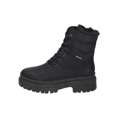 Abbildung von Rieker Snowboot/Winterstiefel, Damen, Größe: 38, schwarz Schuhe