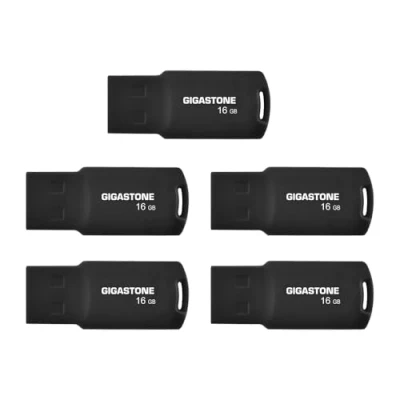 Abbildung von Gigastone USB 2.0 Flash Laufwerk, 16 GB, 5 Stück