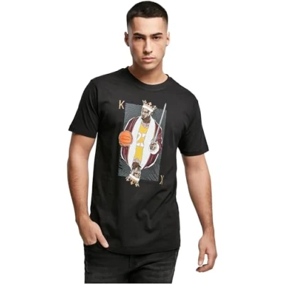 Abbildung von Mister Tee KING James Tshirt print, Herren, Größe: Large, Black