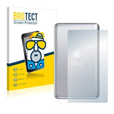 Abbildung von BROTECT Entspiegelungs Schutzfolie für Apple iPod classic 120 GB (Rückseite, 7. Gen.) (2 Stück) Matte Displayschutz Folie, Anti Fingerprint