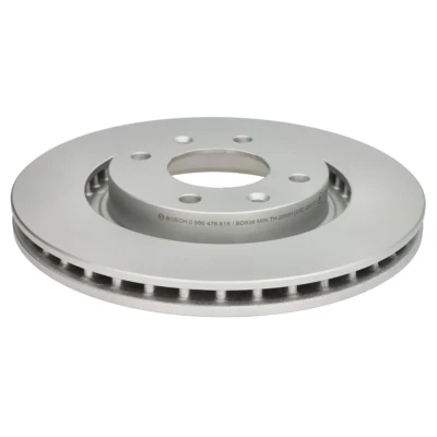 Abbildung von BOSCH 0 986 478 618 Bremsscheibe 266 22 4 108 Belüftet, innenbelüftet beschichtet CITROËN: C5 II Schrägheck, C2 C3 kfzteile, kfzteile24